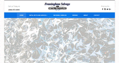 Desktop Screenshot of framinghamsalvage.com